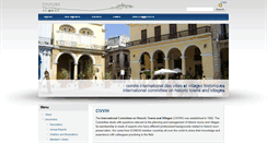 Desktop Screenshot of civvih.icomos.org