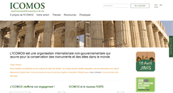 Desktop Screenshot of icomos.org
