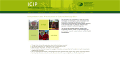 Desktop Screenshot of icip.icomos.org