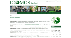Desktop Screenshot of icomos.ie